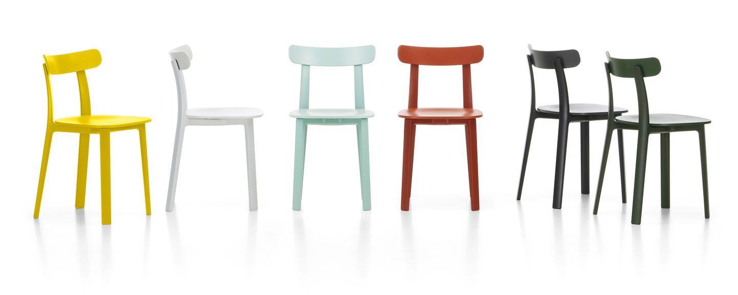 All Plastic Chair Chairs Vitra 
