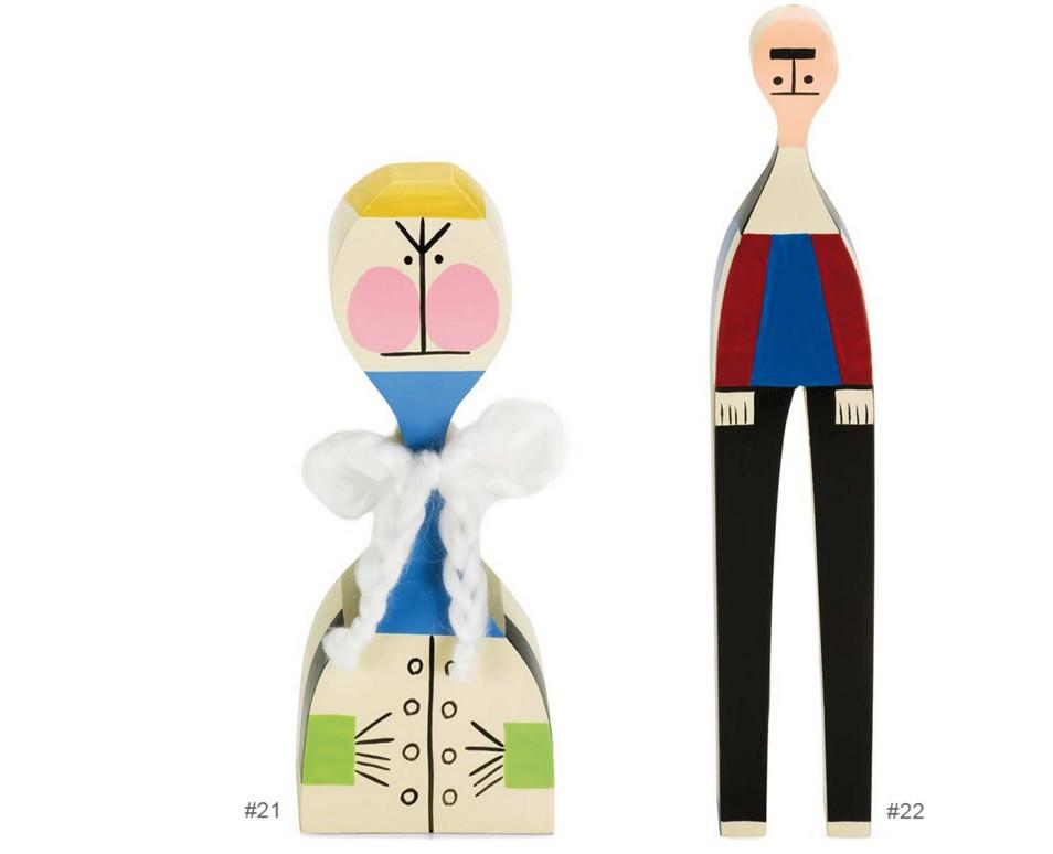 Wooden Dolls By Alexander Girard Art Vitra Doll # 21 