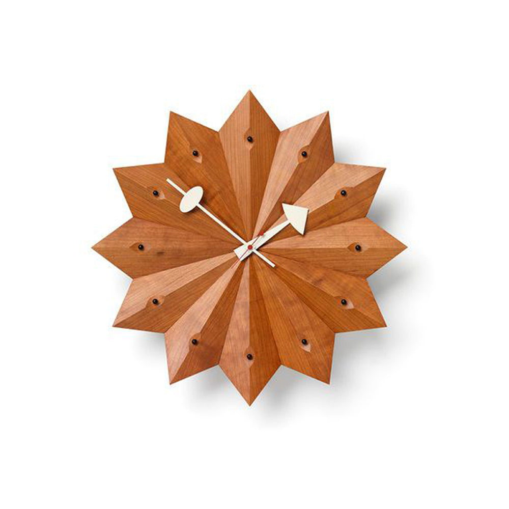 George Nelson Fan Clock By Vitra Clocks Vitra 