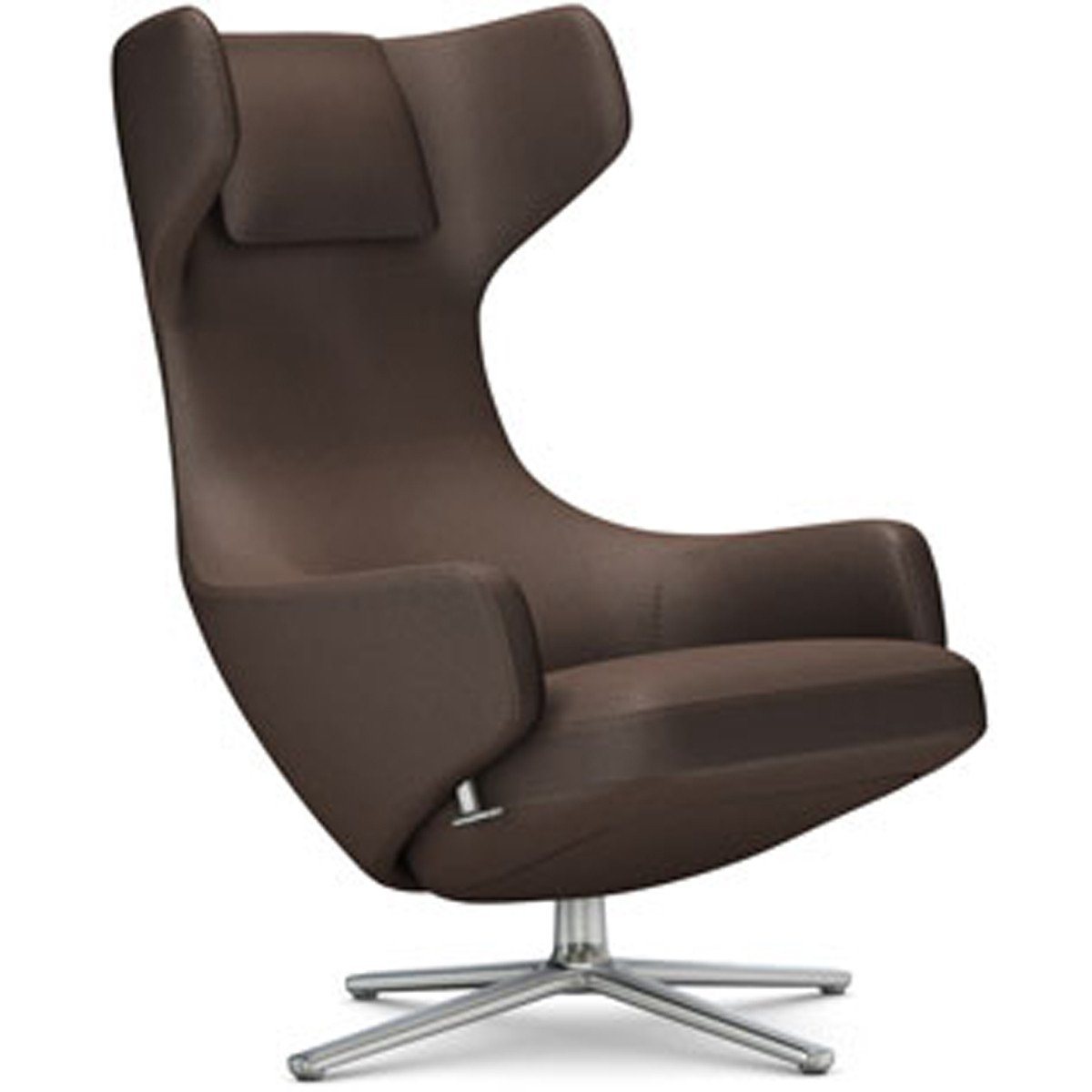 Grand Repos Lounge Chair lounge chair Vitra Polished 16.1-Inch Cosy Contrast - Nutmeg - 03