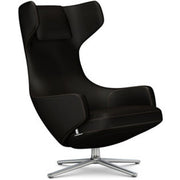 Grand Repos Lounge Chair lounge chair Vitra Polished 16.1-Inch Cosy Contrast - Velvet Brown - 04