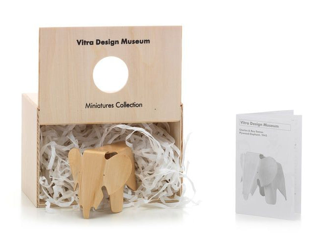 Miniature Eames Plywood Elephant by Vitra Art Vitra 