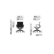 Physix task chair Vitra 