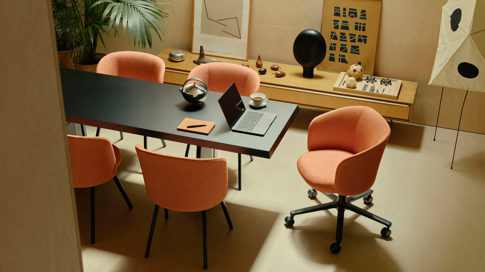 Prouvé Trapeze Table Dining Tables Vitra 