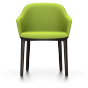 Softshell Chair - Four-Leg Base Side/Dining Vitra Chocolate Glides For Carpet Plano_Avocado-68
