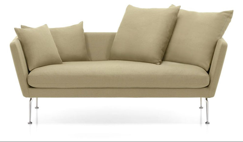 Suita Two-Seater Sofa With Pointed Back Cuhsions Sofa Vitra 