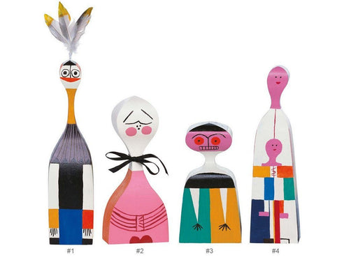 Wooden Dolls By Alexander Girard Art Vitra Doll # 1 