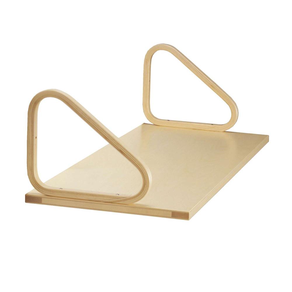 Wall Shelf 112 storage Artek 112A (14.2"d) - Natural Lacquered +$80.00 