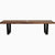 Nelson Bench Benches herman miller 60-inches Wide +$115.00 Wood Base Walnut Slat Finish +$740.00