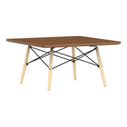 Eames Square Dowel Leg Coffee Table Coffee Tables herman miller Walnut White Ash +$30.00 Black