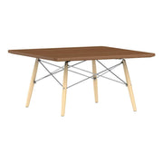 Eames Square Dowel Leg Coffee Table Coffee Tables herman miller Walnut White Ash +$30.00 Chrome +$15.00