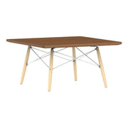 Eames Square Dowel Leg Coffee Table Coffee Tables herman miller Walnut White Ash +$30.00 White