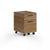 Linea Mobile File 6227 storage BDI Natural Walnut 