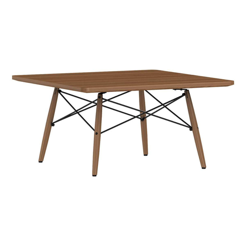 Eames Square Dowel Leg Coffee Table Coffee Tables herman miller Walnut Walnut +$30.00 Black