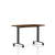 Everywhere Flip-Top Table Desk's herman miller 48-inches Wide Light Brown Walnut Black Umber