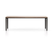 Plate Rectangular Table Coffee Tables Vitra 44.5"L x 16.25" W - Walnut top - chocolate base 