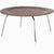 Eames Molded Plywood Coffee Table - Metal Base Coffee Tables herman miller Walnut Trivalent Chrome Base +$20.00 