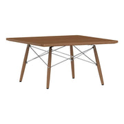 Eames Square Dowel Leg Coffee Table Coffee Tables herman miller Walnut Walnut +$30.00 Chrome +$15.00