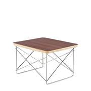 Eames Wire Base Low Table side/end table herman miller Walnut +$95.00 Trivalent Chrome +$15.00 