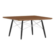 Eames Square Dowel Leg Coffee Table Coffee Tables herman miller Walnut Ebony +$30.00 Black