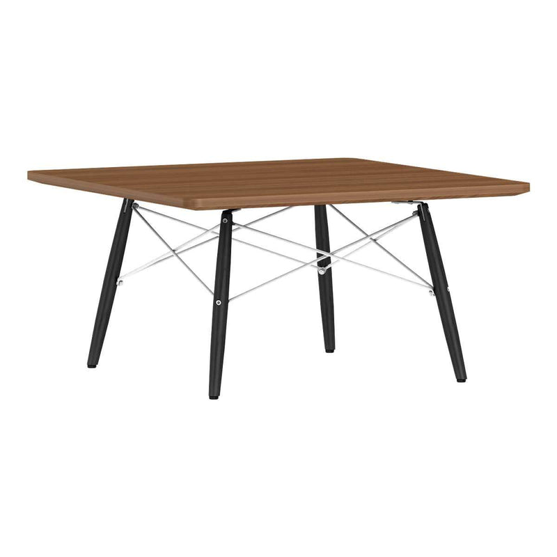 Eames Square Dowel Leg Coffee Table Coffee Tables herman miller Walnut Ebony +$30.00 Black