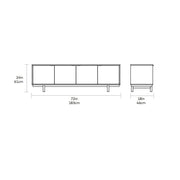 Belmont Credenza storage Gus Modern 