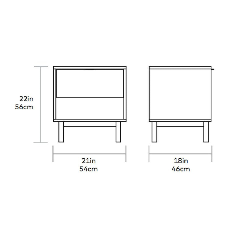 Belmont End Table table Gus Modern 