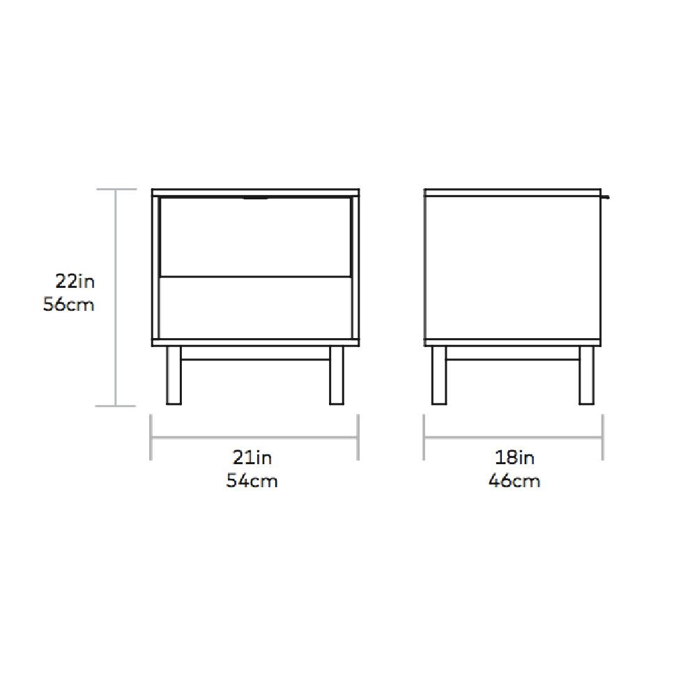 Belmont End Table table Gus Modern 