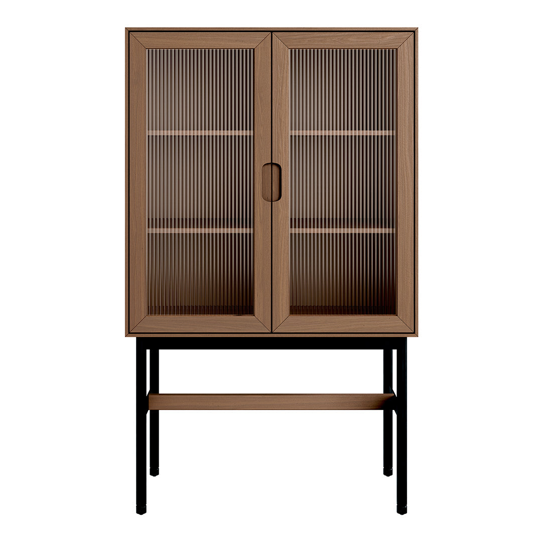 Munro Vitrine storage Gus Modern Walnut 