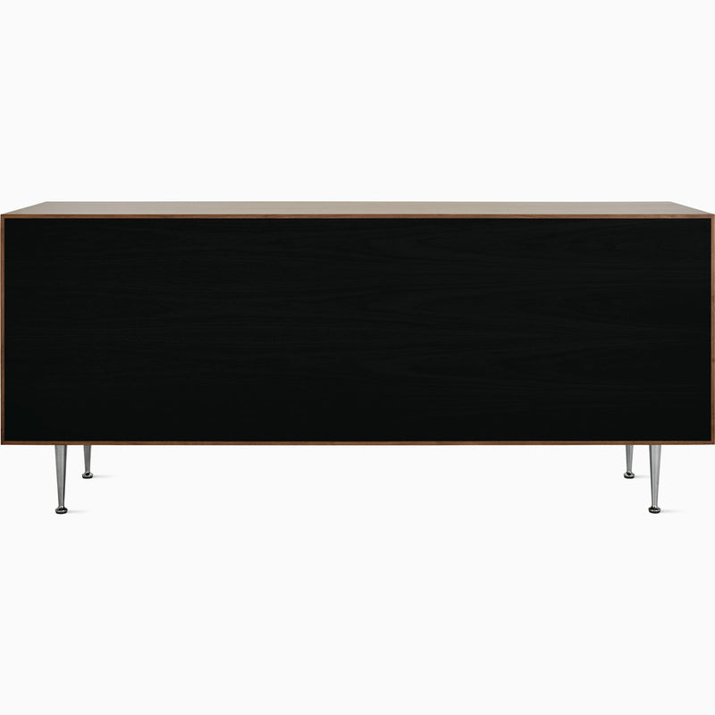 Nelson Thin Edge Double Dresser storage herman miller Silver Aluminum Alloy Pulls White Ash - Unfinished Matte Black Back +$305.15 