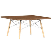 Eames Square Dowel Leg Coffee Table Coffee Tables herman miller Walnut Natural Maple White