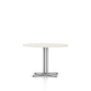 Everywhere Round Table Dining Tables herman miller 42-inch Diameter - Add $51.00 White Metallic Silver