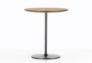 Occasional Low Table side/end table Vitra height 21.6 walnut solid wood, oiled 
