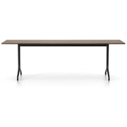 Belleville Rectangular Table Dining Tables Vitra 94.5" L x 31.5" - solid walnut top oiled 