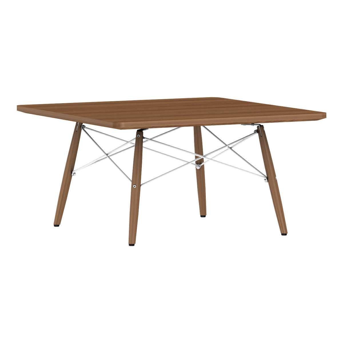 Eames Square Dowel Leg Coffee Table Coffee Tables herman miller Walnut Walnut +$30.00 White