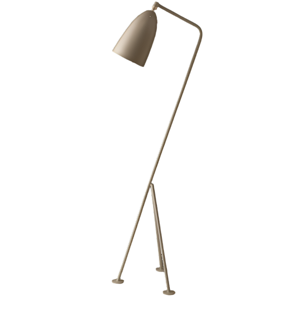 Grossman Grasshopper Floor Lamp Floor Lamps Gubi Warm Grey 