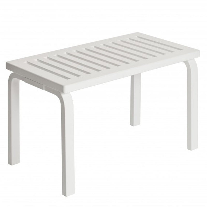 Bench 153A Benches Artek 153B: 28.5" L - Lacquered White