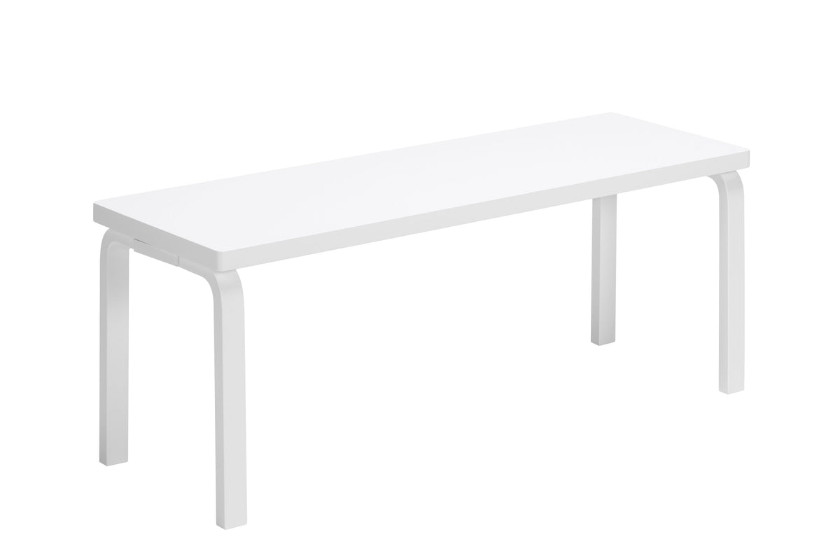 Bench 153A Benches Artek 153A: 44.25&quot; - Lacquered White 