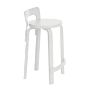 Stool High Chair K65 Stools Artek Lacquered All White +$55.00 