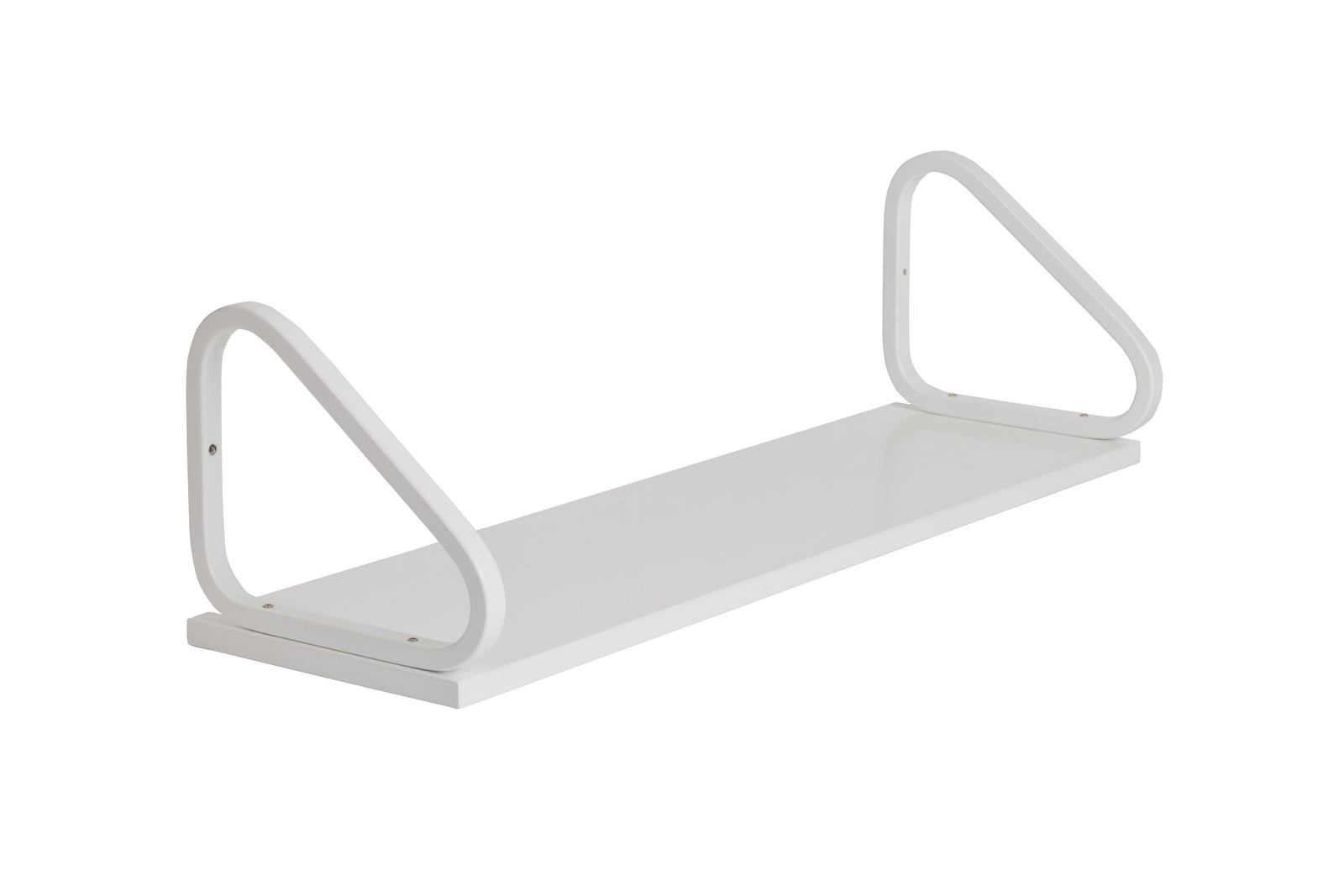 Wall Shelf 112 storage Artek 112B (9.8"d) - Lacquered White +$50.00 