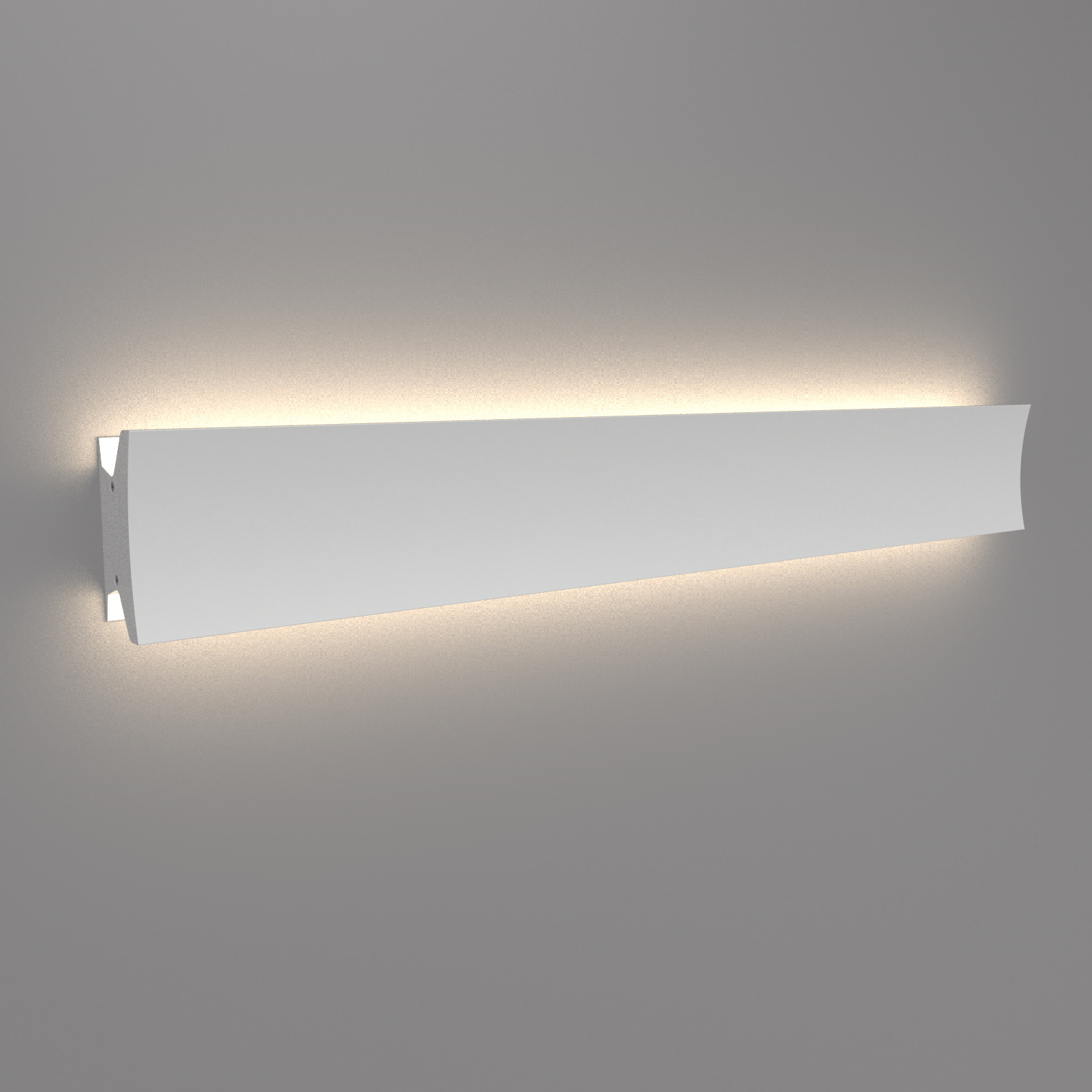 Lineaflat LED Wall/Ceiling Light wall / ceiling lamps Artemide 36 Dual Anthracite Grey 3000K -80 CRI
