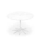 Petal Dining Table Outdoors Knoll White Petals White 