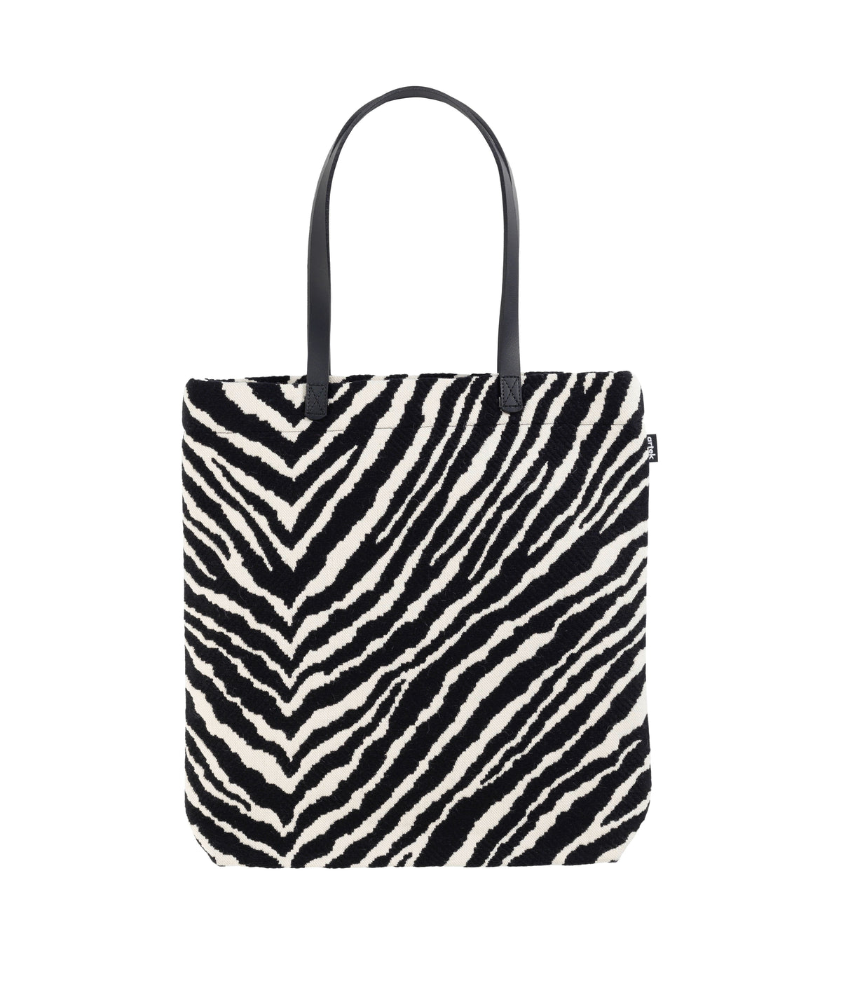 Zebra Tote Bag Bag Artek White/Black 