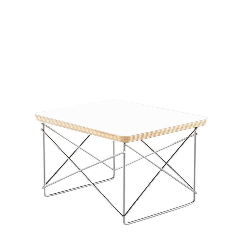 Eames Wire Base Low Table side/end table herman miller White Trivalent Chrome +$15.00 