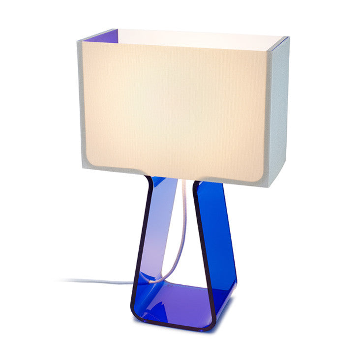 Tube Top Table Lamp - Colors Table Lamps Pablo Cobalt Blue 