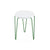 Florence Knoll Hairpin™ Stacking Table table Knoll Laminate - White Painted Steel - Green 