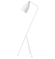 Grossman Grasshopper Floor Lamp Floor Lamps Gubi Matte White 