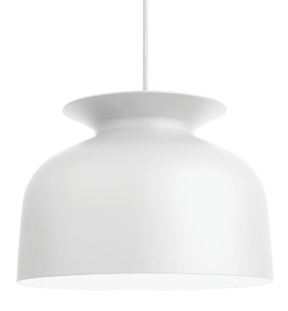 Ronde Pendant ceiling lights Gubi Large +$230.00 Matte White 