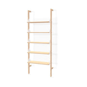 Branch-1 Shelving Unit Shelves Gus Modern Blonde Ash Uprights / White Brackets / Blonde Ash Shelves 