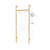 Branch-1 Wardrobe Unit Shelves Gus Modern Blonde Uprights / White Brackets / Blonde Shelves 